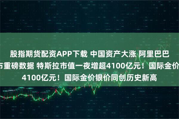 股指期货配资APP下载 中国资产大涨 阿里巴巴涨超5%！美国公布重磅数据 特斯拉市值一夜增超4100亿元！国际金价银价同创历史新高