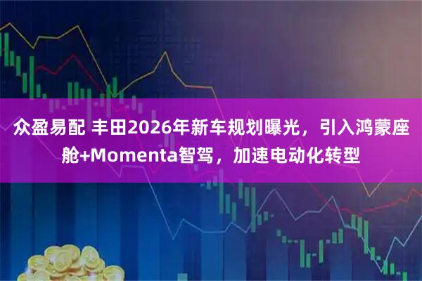 众盈易配 丰田2026年新车规划曝光，引入鸿蒙座舱+Momenta智驾，加速电动化转型